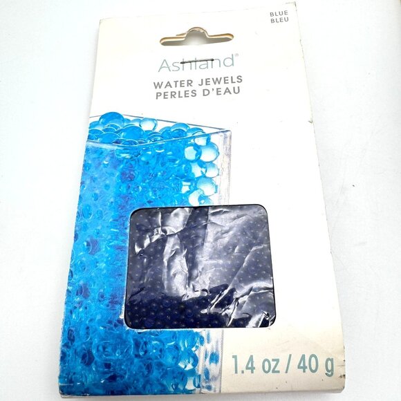 Ashland Blue Water Jewels Floral Decor Hydration Lot of 8 New Sealed Packages - Picture 2 of 4